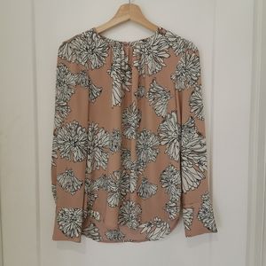 H&M Floral Blouse, size 4